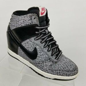 nike fast love sky high wedge sneakers